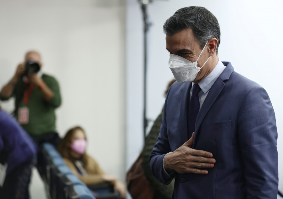 Pedro Sánchez agradece a Pablo Casado el apoyo del PP en la crisis de Ucrania