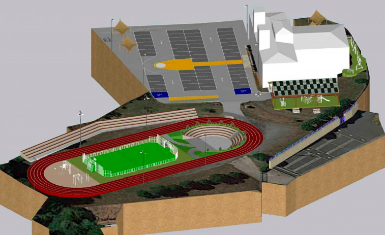 Bergondo destinará 737.000 euros a crear un centro de ocio  y deportivo en A Senra