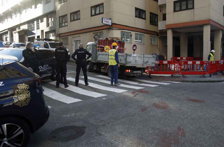 Detenido por asaltar una vivienda en la avenida de Arteixo con un aerosol