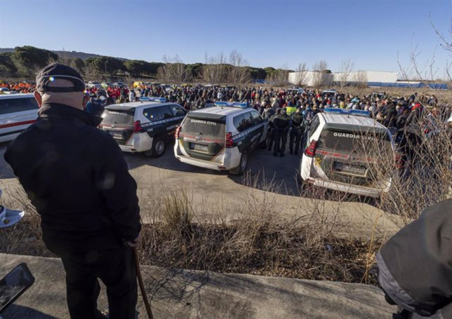 Unas 600 personas participan en la búsqueda de Esther López con una nueva batida que concluye sin resultado