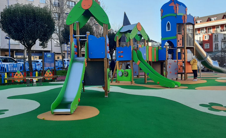 Culleredo amplía la red de parques infantiles con uno nuevo en Castelo