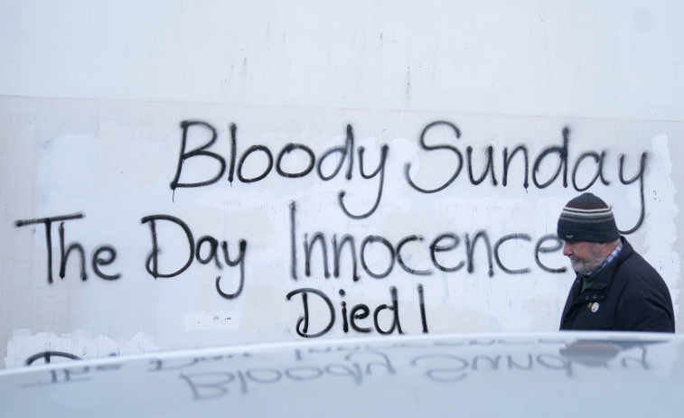 Las familias piden Justicia en Derry en el 50 aniversario del Domingo Sangriento