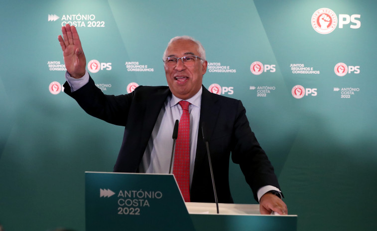 Antonio Costa sella la mayoría absoluta en comicios con 9 puntos menos de abstención