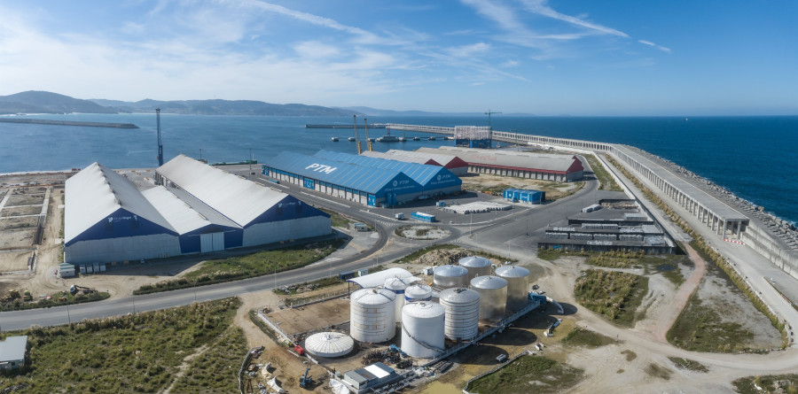 Avanzan las obras del tren al Puerto Exterior de A Coruña con las voladuras del túnel principal