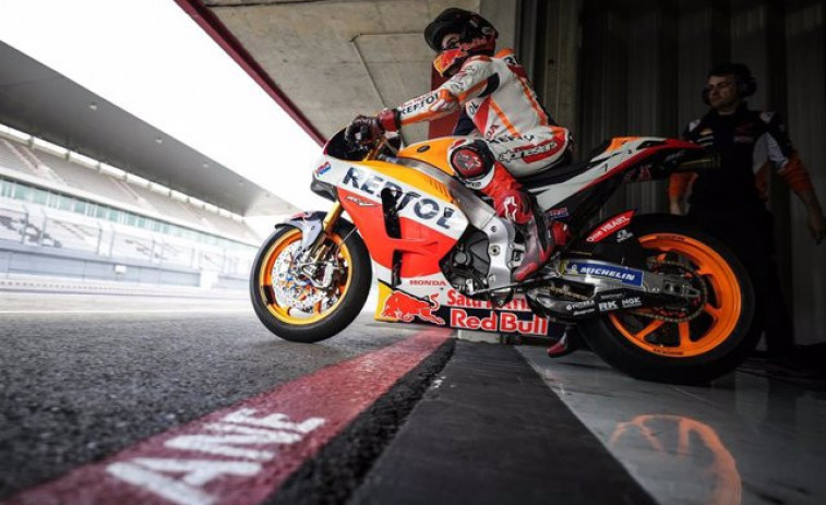 Marc Márquez acapara focos en el test de Sepang que abre el Mundial 2022