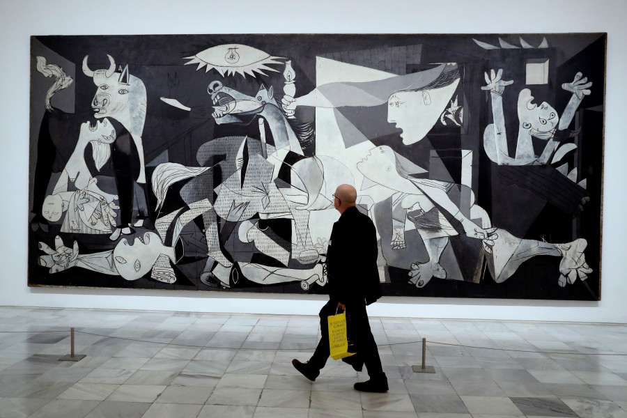 El icónico tapiz del “Guernica” de Picasso vuelve al Consejo de Seguridad de la ONU