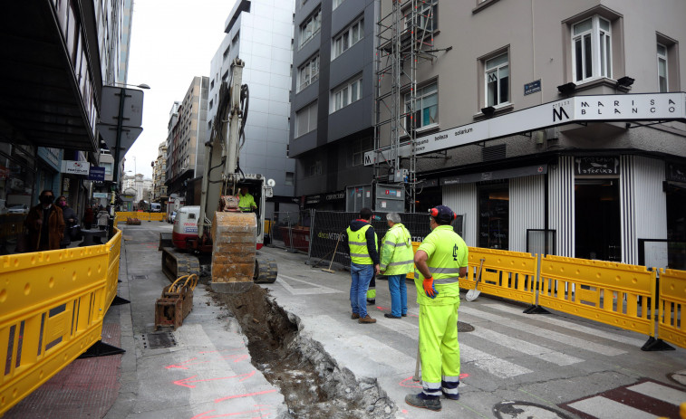 Comienzan las obras de peatonalización de las calles de Alcalde Marchesi y Primavera