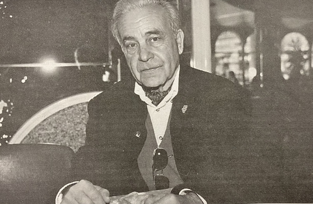 Manuel Yera Yagu00fce, presidente de la Casa de Aragu00f3n en 1997