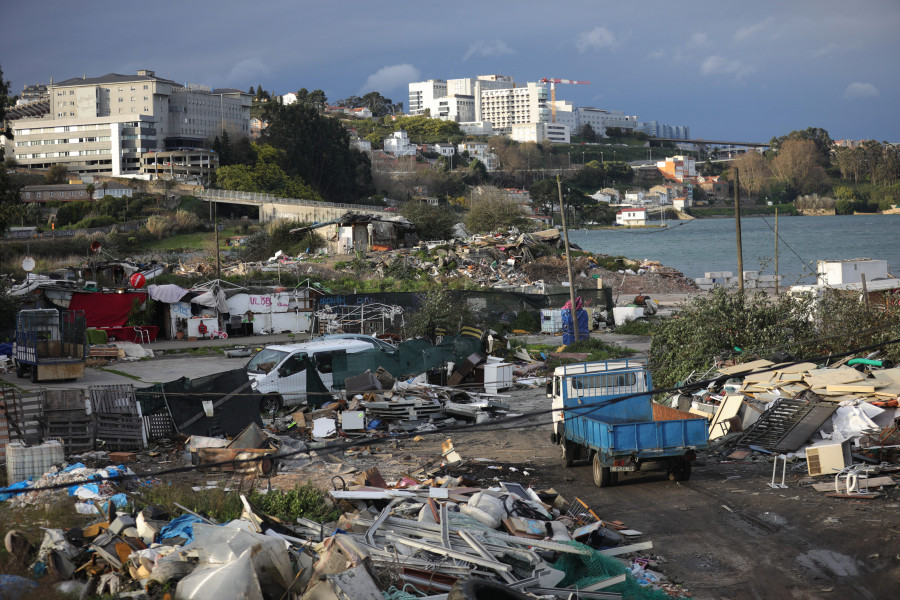 A Coruña busca una solución para el último habitante del poblado de A Pasaxe