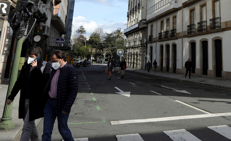 La peatonalización definitiva de la calle de Compostela se iniciará el próximo lunes