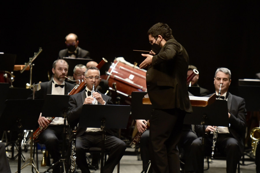 La Banda Municipal de Música de A Coruña vuelve al Teatro Colón con “Caleidoscopios”