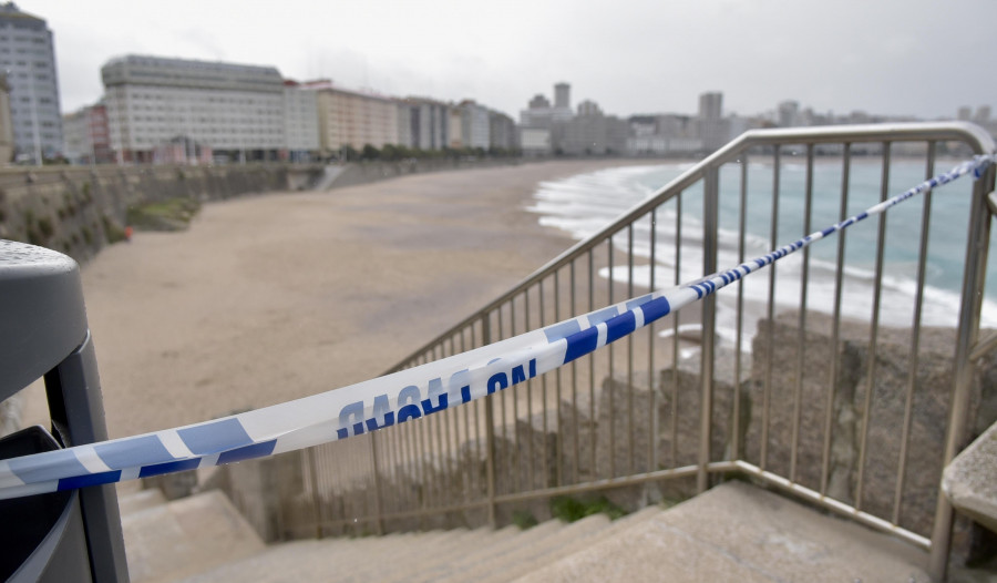 El viento de nordés pondrá en alerta amarilla este martes toda la costa coruñesa