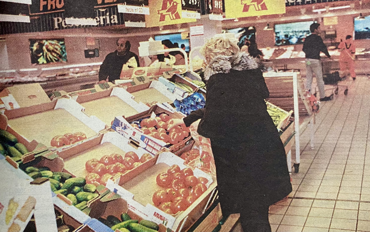 Supermercados desabastecidos en 1997 por huelga de camioneros