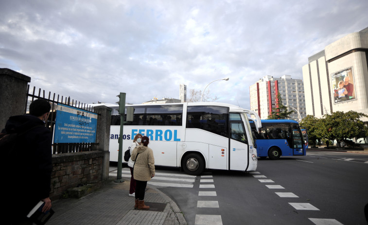 Crece el malestar en la comarca por la situación del servicio de autobús de A Coruña a Ferrol