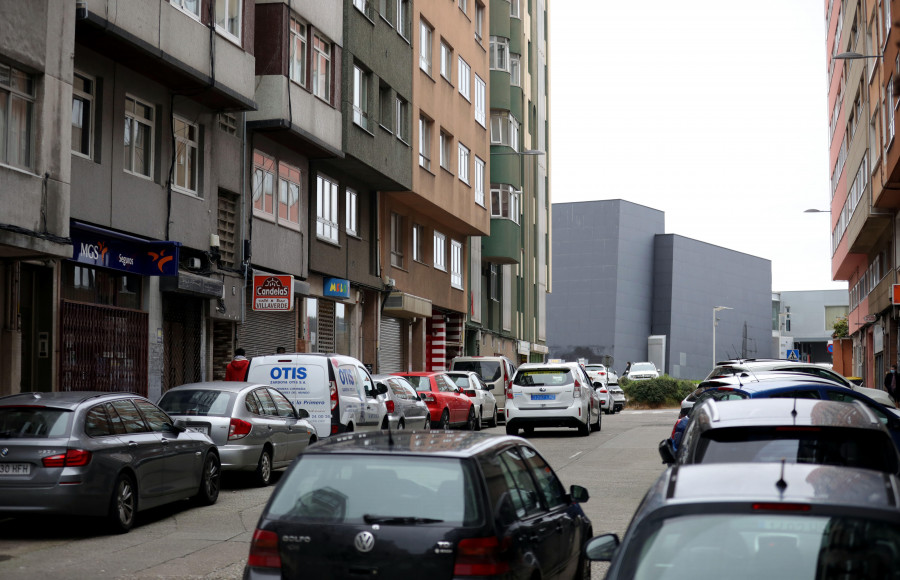 Los vecinos de Os Mallos recuerdan la carencia de iluminación del barrio