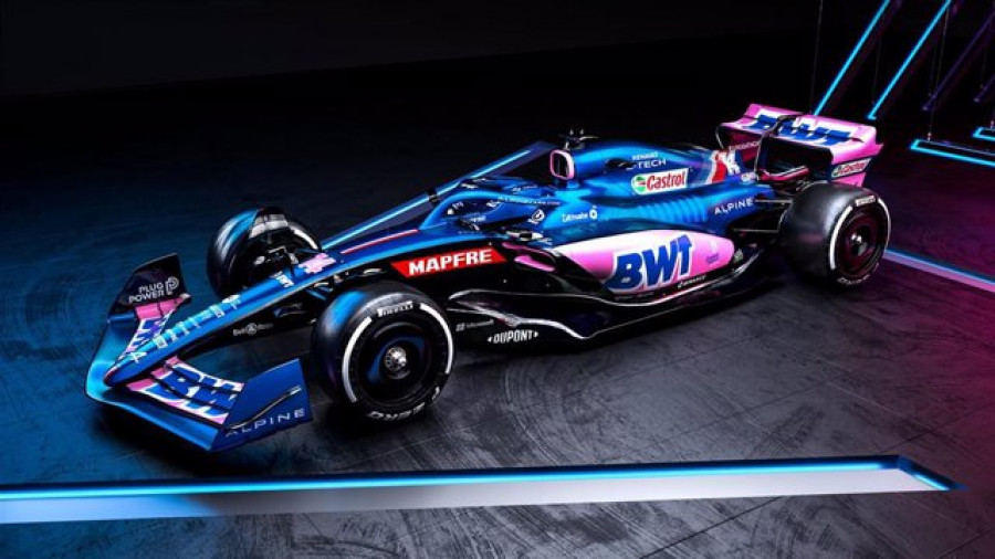 BWT Alpine presenta el A522 con el que Alonso y Ocon pelearán por brillar en el Mundial 2022