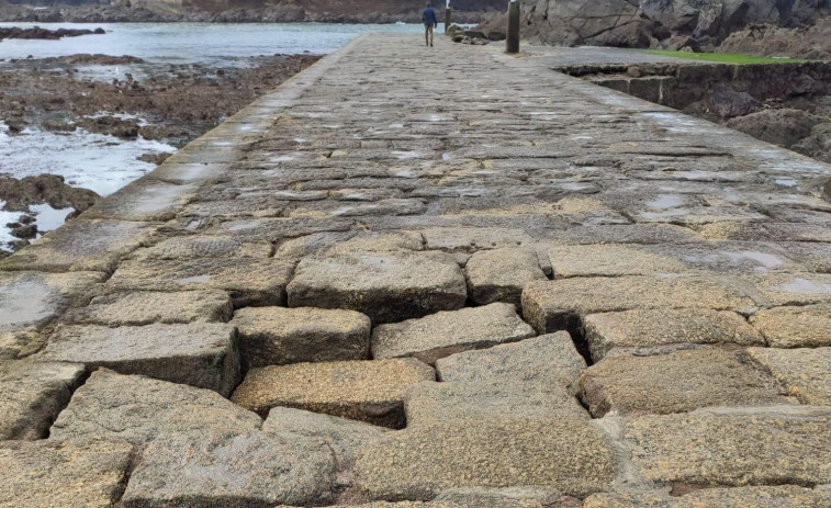 Portos de Galicia reparará los daños del temporal en Santa Cruz