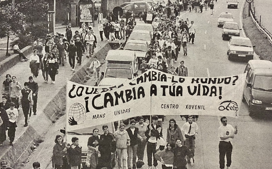 Hace 25 años: Marcha contra el hambre y críticas al mercado "ilegal" de frutas