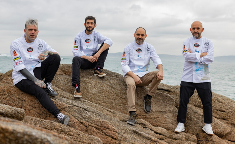 Estos son los cuatro nuevos chefs que visten la chaquetilla de Coruña Cociña