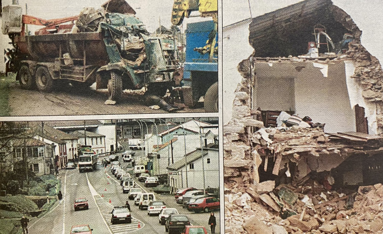 Hace 25 años: Los coruñeses envejecen y fallece un camionero en San Pedro de Nós