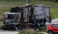 Arde un camión de recogida de basura en un nuevo acto de sabotaje contra el servicio municipal