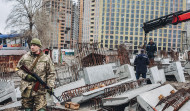 Los ataques aéreos rusos golpean varias escuelas y una catedral en Járkov