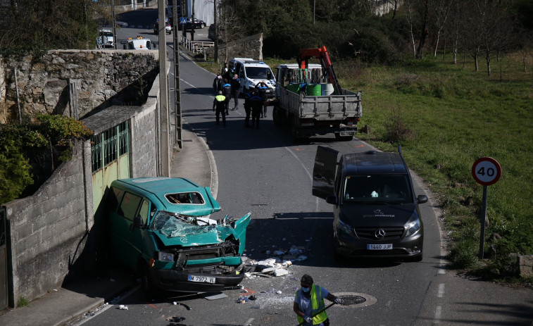 Galicia inició 2022 con siete muertos en carretera, cinco más que en 2021