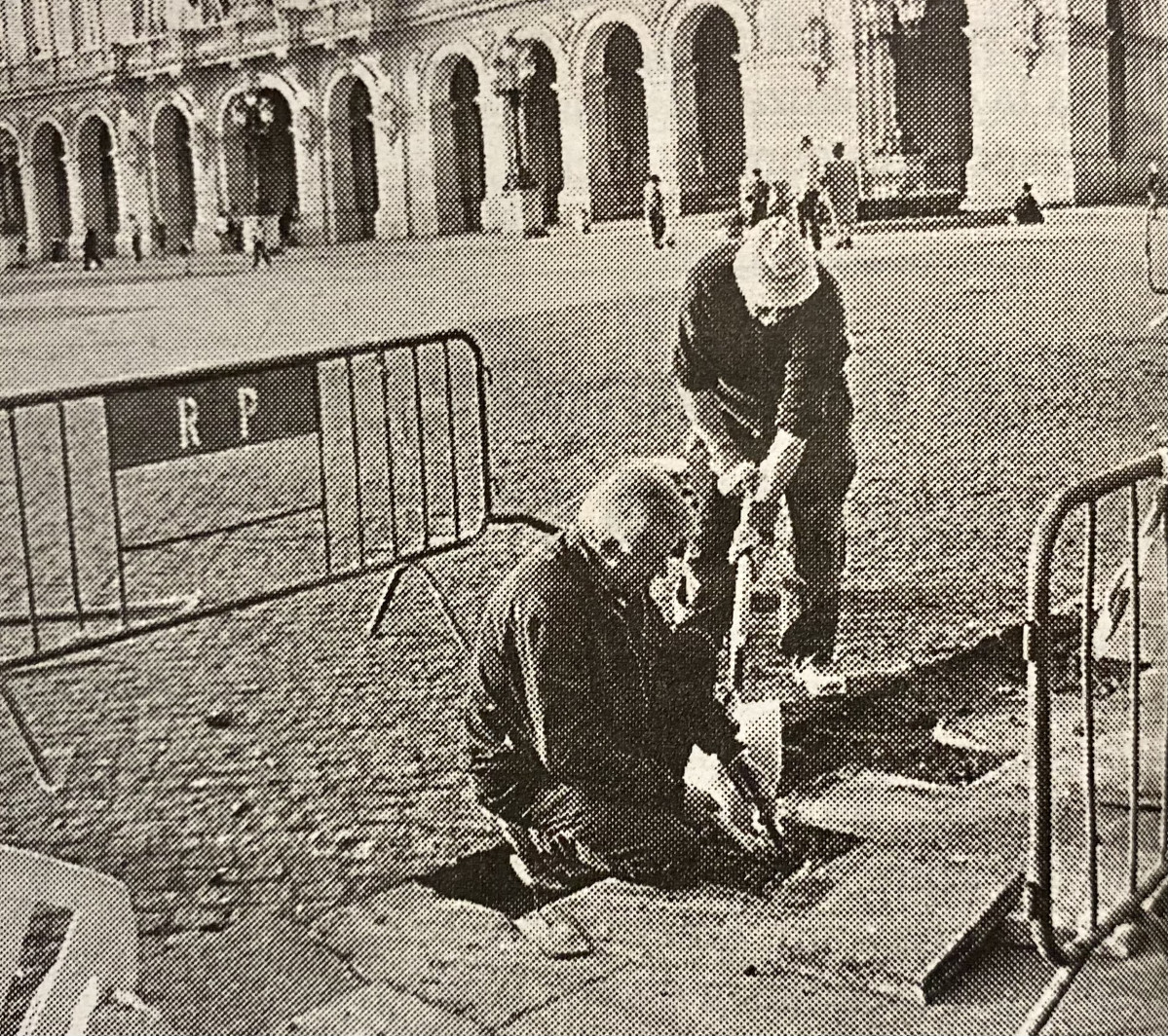 Cemento por losas en Maru00eda Pita 1997