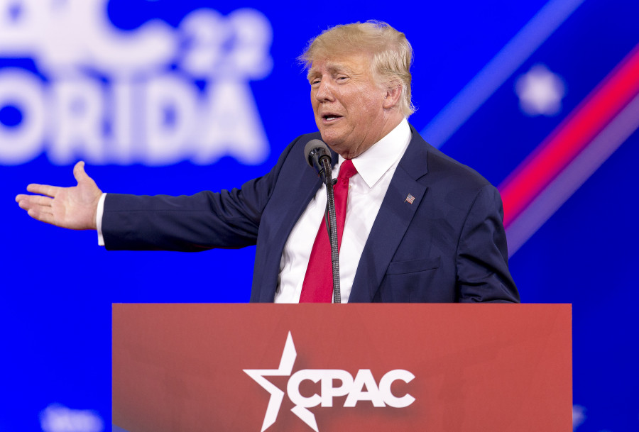 Republicanos erigen en "mártir" a Trump, su principal candidato para 2024