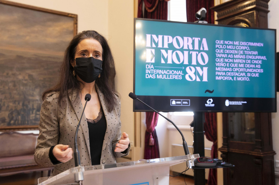 El Gobierno local presenta la campaña del 8-M bajo el lema “Importa e moito”