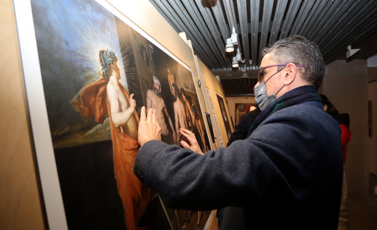 El Museo de Belas Artes ofrece una experiencia inclusiva con la muestra “Hoy toca El Prado”