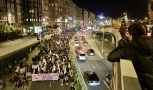 Día de la Mujer: fotos de la manifestación del 8M en A Coruña