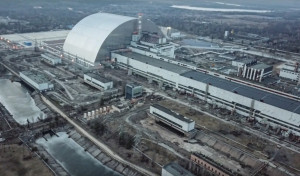 La central nuclear de Chernóbil queda 