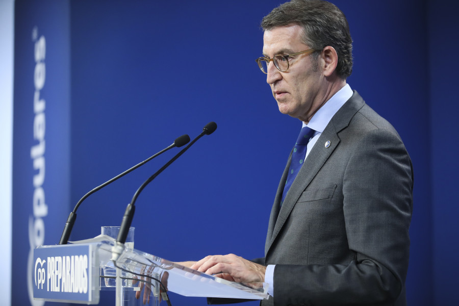 Feijóo culpa al PSOE de no dejar más "opciones" a Mañueco que pactar un gobierno con Vox