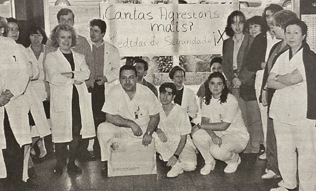 Concentraciu00f3n sanitarios Juan Canalejo 1997