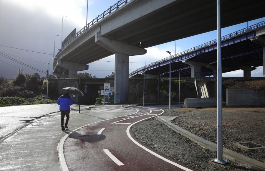 Pocomaco ya cuenta con un nuevo acceso peatonal desde O Birloque