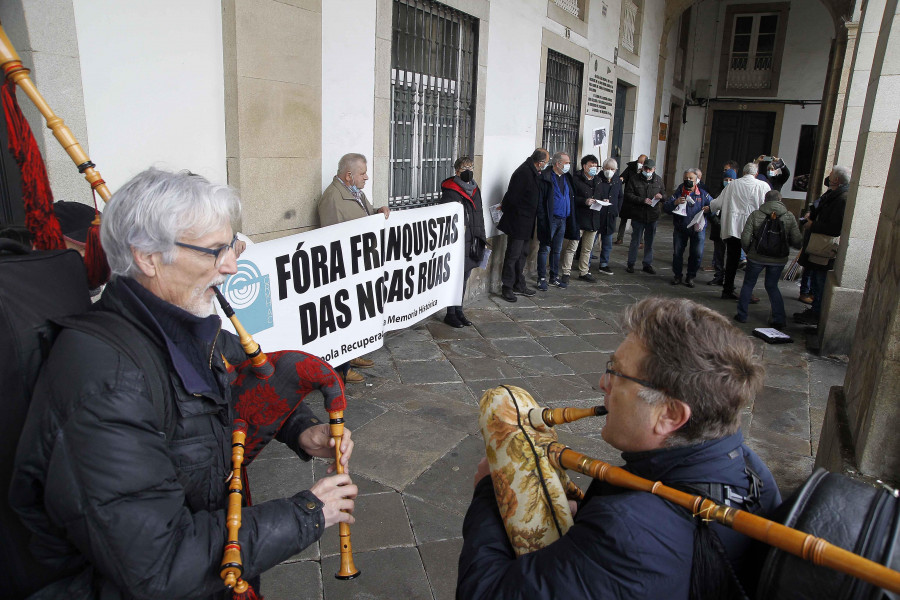 Piden la retirada de los nombres franquistas del callejero coruñés