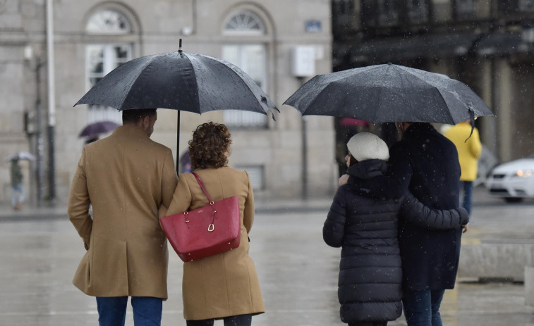 Galicia vive una jornada de alertas, con vientos de más de 130 kilómetros por hora
