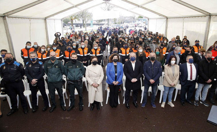 Culleredo reconoce  la vital actuación de los voluntarios durante la crisis derivada del covid