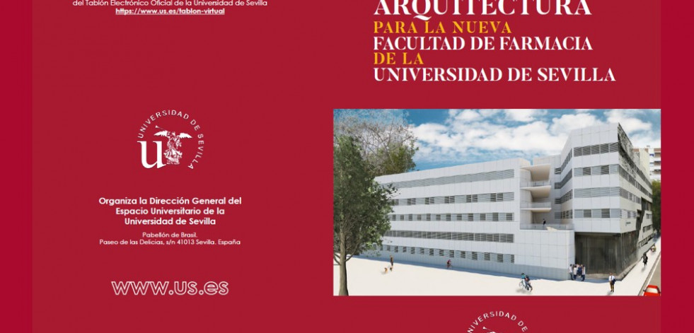 El COAG anima a enviar propuestas para remodelar la Facultad de Farmacia de Sevilla