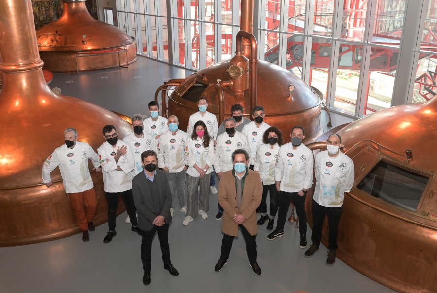 Coruña Cociña acepta el desafío de Cervezas 1906