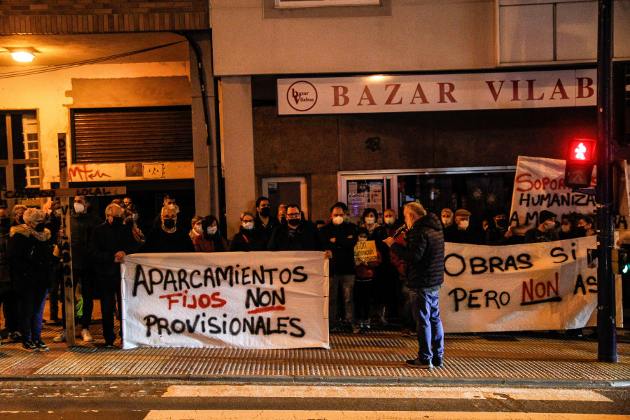 Vilaboa se moviliza en demanda de cambios  en el proyecto de humanización de la avenida