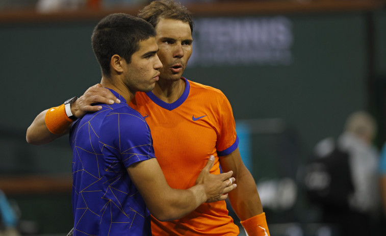 Nadal impone su ley ante Alcaraz para jugar la final de Indian Wells