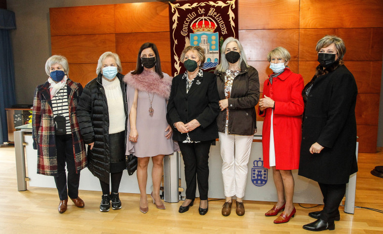 Betanzos clausura los actos del 8-M entregando el Úrsula Meléndez de Texeda a Mulleres Rurais