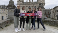 Un equipo de voleibol acoge en Lugo a cuatro refugiadas ucranianas
