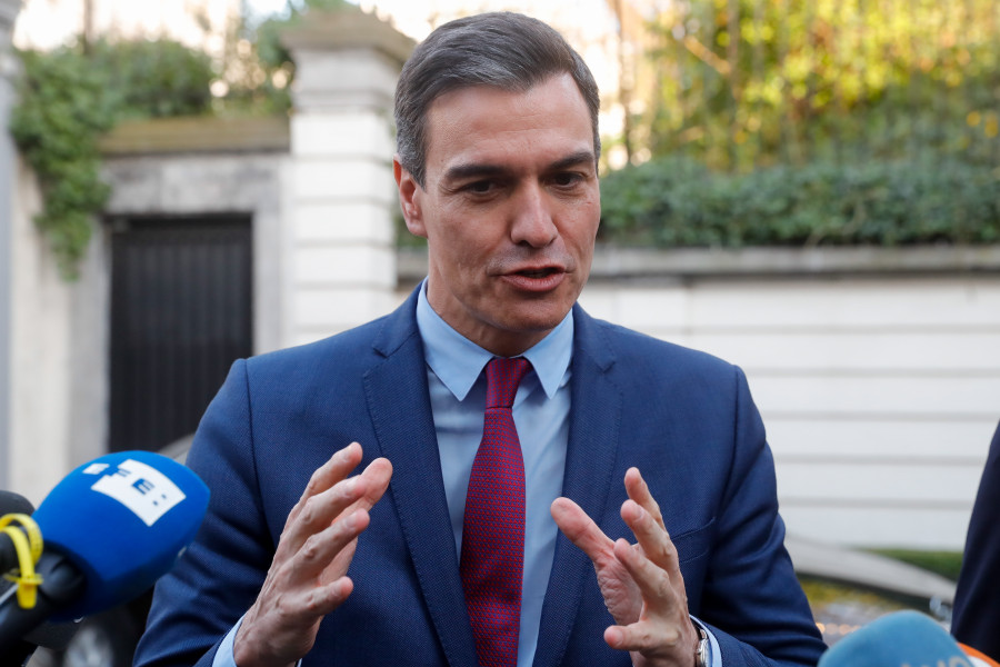 Pedro Sánchez insta a la UE a actuar para evitar ser "rehenes" de Putin