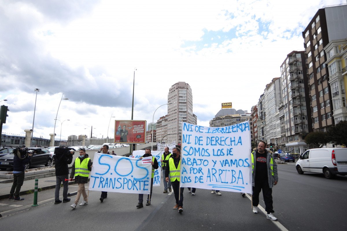 Manifestaciu00f3n transportistas