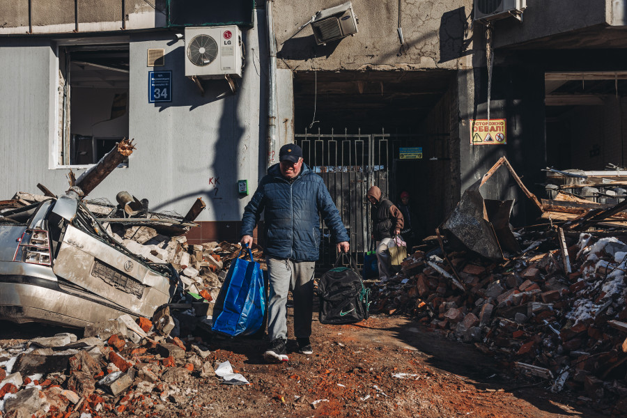 Los bombardeos rusos en Jarkov destruyen casi mil edificios