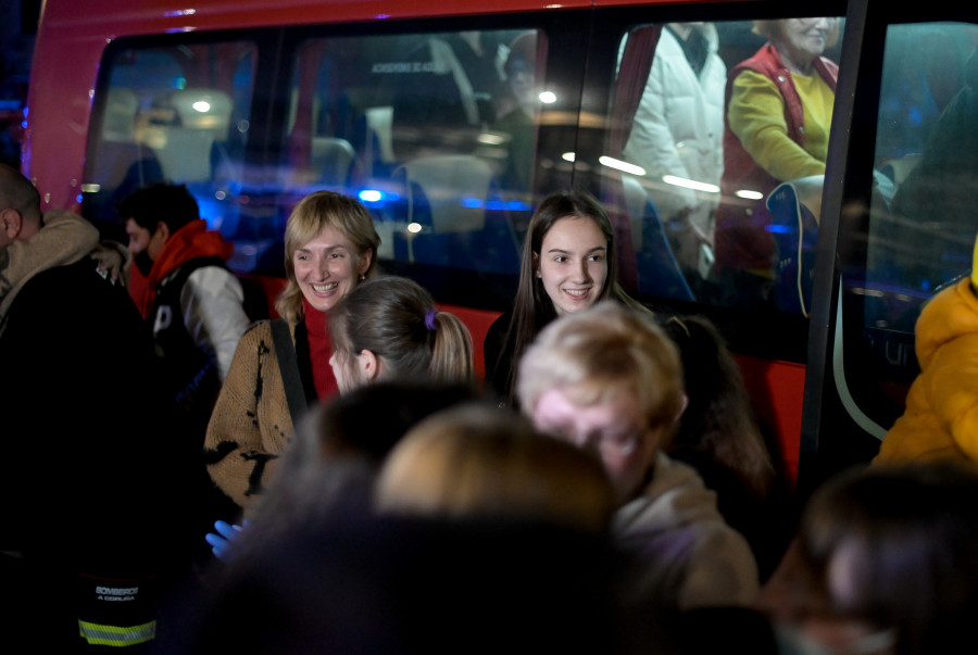 Galicia calcula que han llegado 800 refugiados de Ucrania