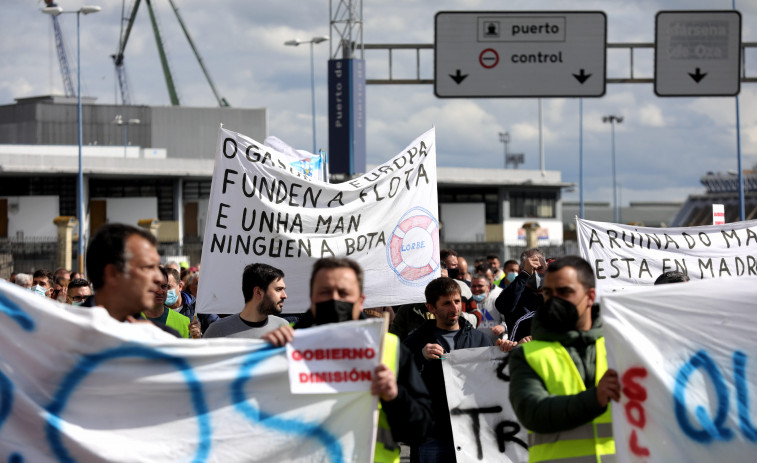 Transportistas y pescadores  exigen la dimisión del Gobierno